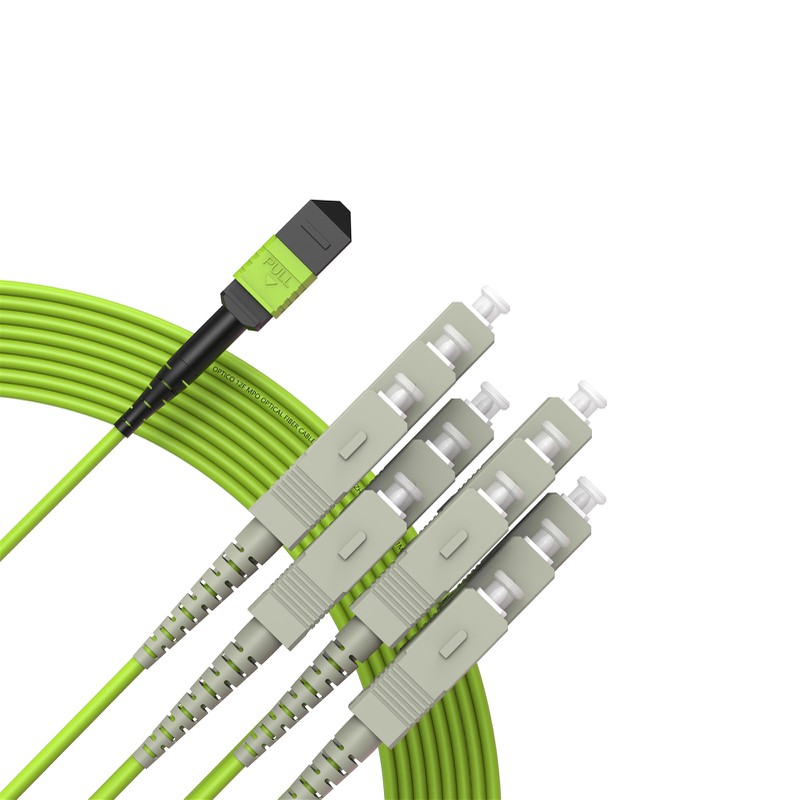 12 Fibers MTP/MPO to SC 12 Fibers MTP/MPO to SC