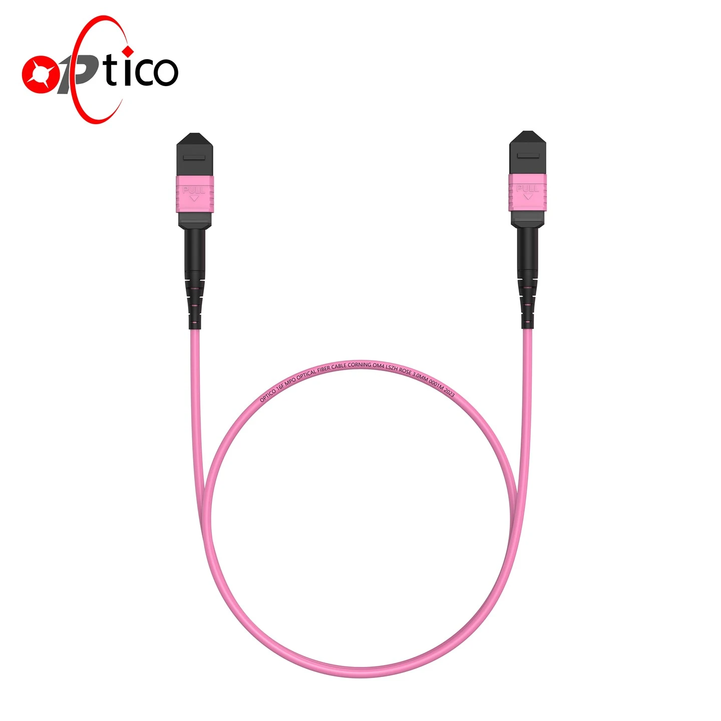 16F kabel batang lelaki MPO-MPO OM4