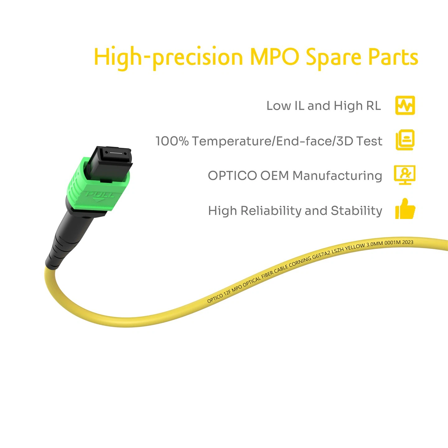 12 Fiber MTP Female To MTP Female Fiber Trunk Cable suppliers 12 Fiber MTP Female To MTP Female Fiber Trunk Cable suppliers